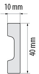 Заказать Плинтус напольный под покраску Cezar Elegance LPC-36 101-белый 2,44 м Заказать Плинтус напольный под покраску Cezar Elegance LPC-36 101-белый 2,44 м