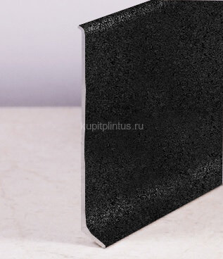 Заказать Алюминиевый плинтус напольный 60 мм ПЛ-60 Черный муар 3 м Заказать Алюминиевый плинтус напольный 60 мм ПЛ-60 Черный муар 3 м