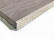 Алюминиевый L-профиль 10 мм ПО-Г10 Светло-серый муар 2,7 м Алюминиевый L-профиль 10 мм ПО-Г10 Светло-серый муар 2,7 м