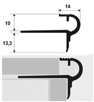 Заказать Профиль F-образный из латуни Progress PSYOC 10 хромированная латунь 2,7 м Заказать Профиль F-образный из латуни Progress PSYOC 10 хромированная латунь 2,7 м