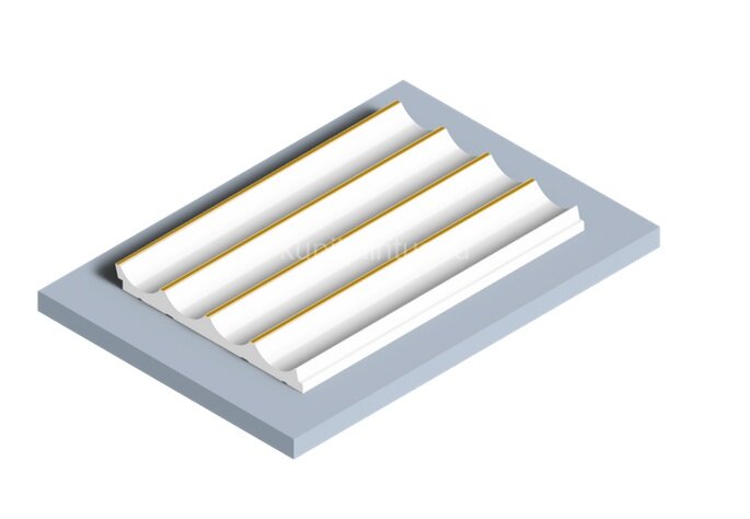 Заказать Стеновая панель 120х12 мм Hiwood LV139 W41G белый 2,7м Заказать Стеновая панель 120х12 мм Hiwood LV139 W41G белый 2,7м