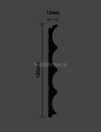 Заказать Стеновая панель 120х12 мм Hiwood LV139 W41G белый 2,7м Заказать Стеновая панель 120х12 мм Hiwood LV139 W41G белый 2,7м