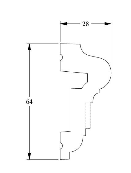 Заказать Молдинг Orac Decor Purotouch P6020 2 м Заказать Молдинг Orac Decor Purotouch P6020 2 м