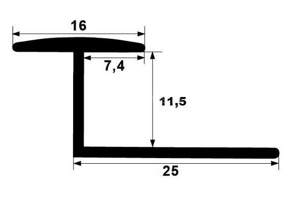 Заказать Профиль Z-образный из латуни Yakamoz LZT-16 зиг заг латунь хром 2,7 м Заказать Профиль Z-образный из латуни Yakamoz LZT-16 зиг заг латунь хром 2,7 м