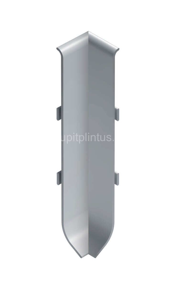 Заказать Угол внутренний к плинтусу 80 мм NEEXY I-AKBD80-MS серебро матовое Заказать Угол внутренний к плинтусу 80 мм NEEXY I-AKBD80-MS серебро матовое