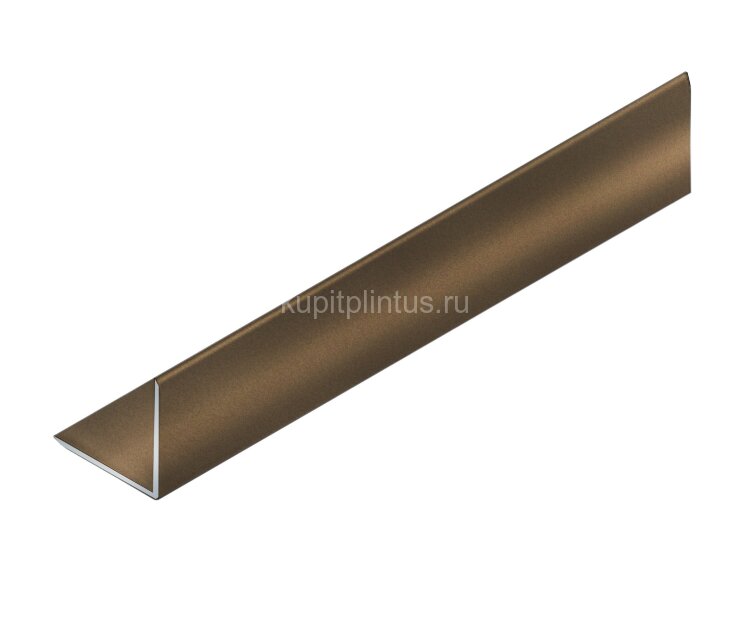 Заказать Уголок алюминиевый 20х20 мм NEEXY PV63-48 BBR-D темная бронза блестящая 2.7 м 