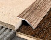 Порог разноуровневый из алюминия С1 КД Дуб светлый (декорированный) 2,7 м Порог разноуровневый из алюминия С1 КД Дуб светлый (декорированный) 2,7 м