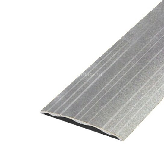 Заказать Порог одноуровневый покрытие порошковая эмаль А4 КР Люкс серебро люкс 2,7 м 