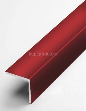 Заказать Алюминиевый уголок защитный 20х20 мм прямой PV74-30 бордовый Ral 3011 2,7 м Заказать Алюминиевый уголок защитный 20х20 мм прямой PV74-30 бордовый Ral 3011 2,7 м