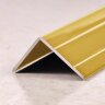 Заказать Порог угловой алюминиевый ПО-24х20 золото матовое 2,7 м Заказать Порог угловой алюминиевый ПО-24х20 золото матовое 2,7 м