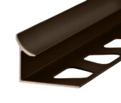 Уголок внутренний для плитки (раскладка) ПО-В10 бронза глянец 2,7 м