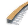 Заказать Профиль П-образный гибкий MP55 из алюминия 43 Светлый дуб 2,7 м Заказать Профиль П-образный гибкий MP55 из алюминия 43 Светлый дуб 2,7 м
