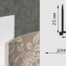 Заказать Угол под тяжелые обои 25х25 мм Асви 3 м Заказать Угол под тяжелые обои 25х25 мм Асви 3 м