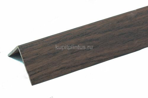 Заказать Уголок ПВХ Lemal U25х25 универсальный гибкий Цвет 0041 Махагон 2,75 м 