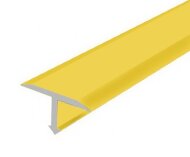 Профиль Т-образный 15 мм алюминий (плоский) PV35-04 золото матовое 2,7 м