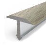 Заказать Декорированный Т-профиль из алюминия Т-18 КД Дуб северный 2,7 м Заказать Декорированный Т-профиль из алюминия Т-18 КД Дуб северный 2,7 м