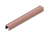 Профиль П-образный алюминиевый 6х10 мм NEEXY PV85-15 RG розовый блестящий 2.7 м Профиль П-образный алюминиевый 6х10 мм NEEXY PV85-15 RG розовый блестящий 2.7 м