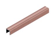 Профиль П-образный алюминиевый 6х10 мм NEEXY PV85-15 RG розовый блестящий 2.7 м Профиль П-образный алюминиевый 6х10 мм NEEXY PV85-15 RG розовый блестящий 2.7 м