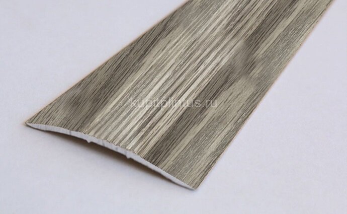 Заказать Порог алюминиевый декорированный А5 КД Дуб пепельный 2,7 м Заказать Порог алюминиевый декорированный А5 КД Дуб пепельный 2,7 м