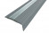 Заказать Профиль угловой противоскользящий из термоэластопласта со вставкой из алюминия NoSlipper 49,4х18 мм Алюминий-Серый 2,7 м 