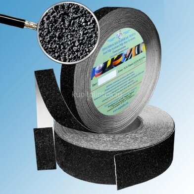 Заказать Лента абразивная противоскользящая Antislip Systems 25 мм крупная зернистость Черная ролик 18,3м Заказать Лента абразивная противоскользящая Antislip Systems 25 мм крупная зернистость Черная ролик 18,3м