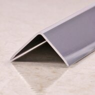 Уголок отделочный алюминиевый ПН-10х10 Серебро глянцевое 2,7 м Уголок отделочный алюминиевый ПН-10х10 Серебро глянцевое 2,7 м