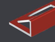 Алюминиевый L-профиль 12 мм PV03-29 красный Ral 3000 2,7 м Алюминиевый L-профиль 12 мм PV03-29 красный Ral 3000 2,7 м