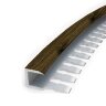 Заказать Профиль П-образный гибкий MP55 из алюминия 42 Вяз 2,7 м Заказать Профиль П-образный гибкий MP55 из алюминия 42 Вяз 2,7 м