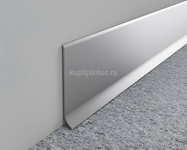 Заказать Напольный плинтус алюминиевый 100 мм ПТ-100 сырой алюминий 3 м Заказать Напольный плинтус алюминиевый 100 мм ПТ-100 сырой алюминий 3 м