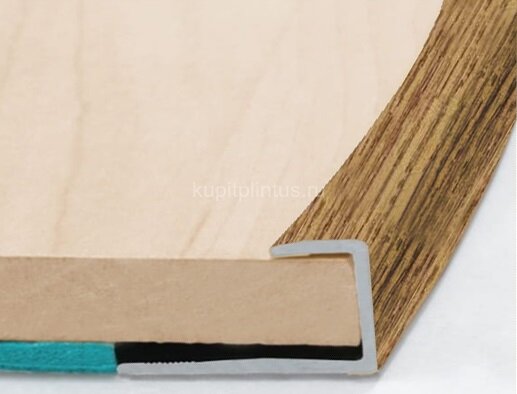 Заказать Гибкий П-образный профиль окантовочный 10 мм Effector S 93 34 Вяз 2,5 м Заказать Гибкий П-образный профиль окантовочный 10 мм Effector S 93 34 Вяз 2,5 м