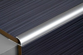 С-профиль алюминиевый 8 мм Effector A 538.E01 серебро глянец 3 м