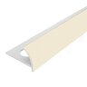 Заказать Профиль внешний ПВХ для плитки Cezar 10 мм 125 Светло-бежевый 2,5 м 