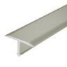 Заказать Профиль Т-образный 15 мм алюминий (плоский) PV35-02 серебро матовое 2,7 м 