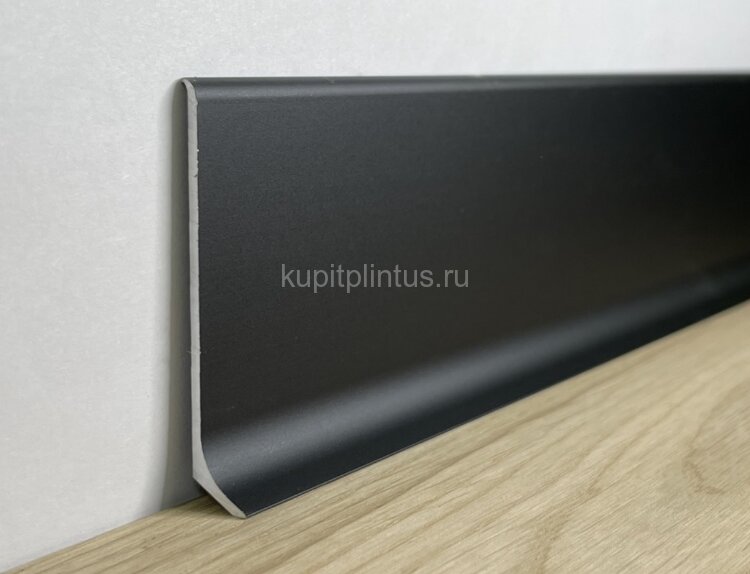 Заказать Алюминиевый плинтус напольный 80 мм Мега-Трейд ЛП-80 Чёрный 3м Заказать Алюминиевый плинтус напольный 80 мм Мега-Трейд ЛП-80 Чёрный 3м