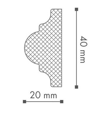 Заказать Молдинг NMC Allegro EL1 40х20 2 м Заказать Молдинг NMC Allegro EL1 40х20 2 м
