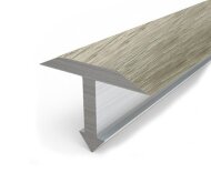 Декорированный Т-профиль из алюминия Т-14 КД Дуб северный 2,7 м Декорированный Т-профиль из алюминия Т-14 КД Дуб северный 2,7 м