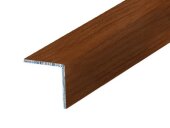 Уголок 20х20 мм алюминиевый КД Вишня (декорированный) 2,7 м Уголок 20х20 мм алюминиевый КД Вишня (декорированный) 2,7 м