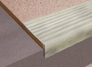 Порог угловой алюминиевый Д16 КД Ясень беленый (декорированный) 2,7 м Порог угловой алюминиевый Д16 КД Ясень беленый (декорированный) 2,7 м