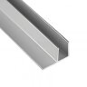 Заказать Алюминиевый F-образный профиль ОП-500 под панель 4 мм (2,7 м) серебро 
