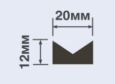 Заказать Молдинг 20х12 мм Hiwood TRV20 белый полистирол 2,7 м Заказать Молдинг 20х12 мм Hiwood TRV20 белый полистирол 2,7 м