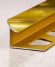 Заказать Уголок внутренний для плитки (раскладка) ПО-В10 золото глянец 2,7 м 