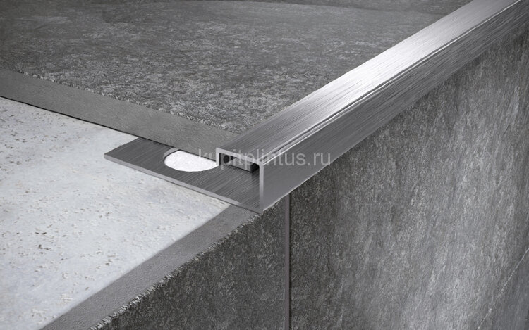 Заказать Стальной П-образный профиль 12х12 мм FPF 12 S сатинированная сталь 2,7 м Заказать Стальной П-образный профиль 12х12 мм FPF 12 S сатинированная сталь 2,7 м