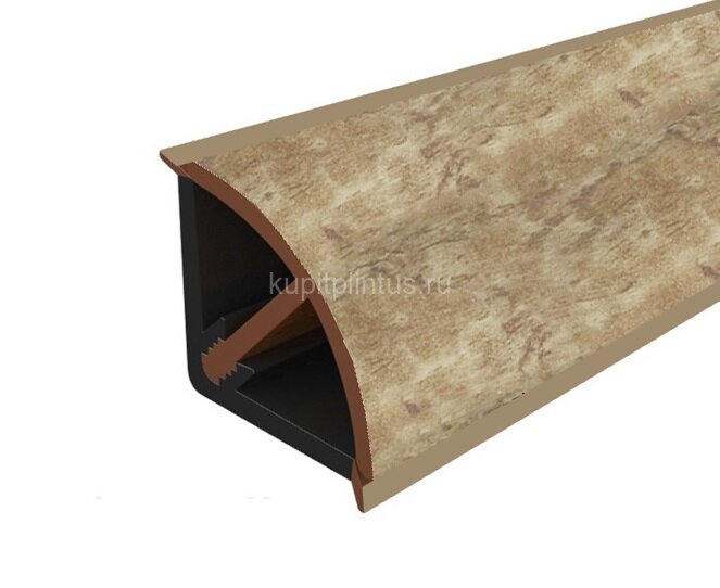 Заказать Плинтус для столешницы 14х14 Cezar Mini выпуклый 041 Оливия 3 м 