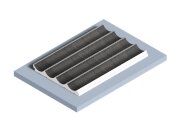 Стеновая панель 120х12 мм Hiwood LV139 GR26 серый 2,7м Стеновая панель 120х12 мм Hiwood LV139 GR26 серый 2,7м