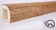 Декоративная балка из полиуретана 115х150 мм Уникс Ретро Р2 Светлый дуб 3 м Декоративная балка из полиуретана 115х150 мм Уникс Ретро Р2 Светлый дуб 3 м