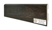 Напольный плинтус МДФ Teckwood цветной 75х16 Дуб Мокко 2.15 м