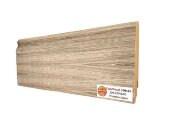 Напольный плинтус МДФ Teckwood цветной 100х16 Дуб Серебро 2.15 м