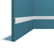 Молдинг Перфект Плюс P160 белый ударопрочный полимер 30х8х2000 мм Молдинг Перфект Плюс P160 белый ударопрочный полимер 30х8х2000 мм