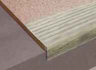 Порог угловой алюминиевый Д16 КД Дуб северный (декорированный) 2,7 м Порог угловой алюминиевый Д16 КД Дуб северный (декорированный) 2,7 м