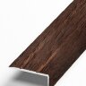 Заказать Порог угловой из алюминия Д1 КД Орех (декорированный) 2,7 м Заказать Порог угловой из алюминия Д1 КД Орех (декорированный) 2,7 м